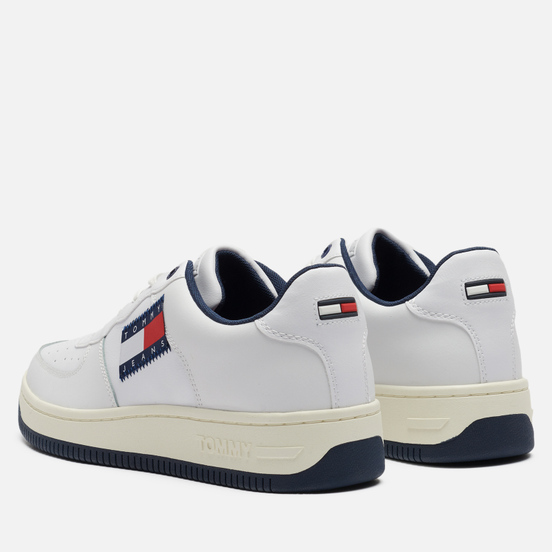 Мужские кроссовки Tommy Jeans Basket Cupsole Logo White