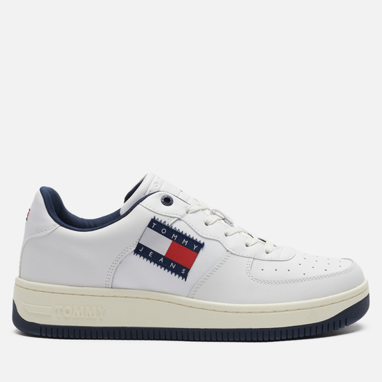 Мужские кроссовки Tommy Jeans Basket Cupsole Logo White
