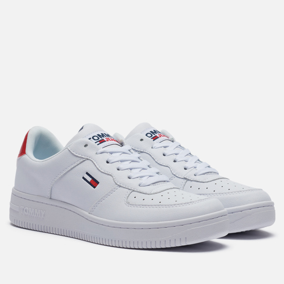 Женские кроссовки Tommy Jeans Suede Panel Trainers White