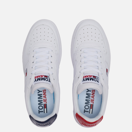 Женские кроссовки Tommy Jeans Suede Panel Trainers White