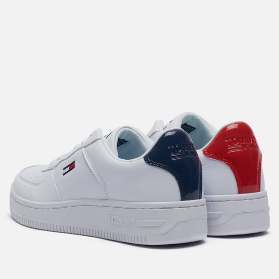 Женские кроссовки Tommy Jeans Suede Panel Trainers White