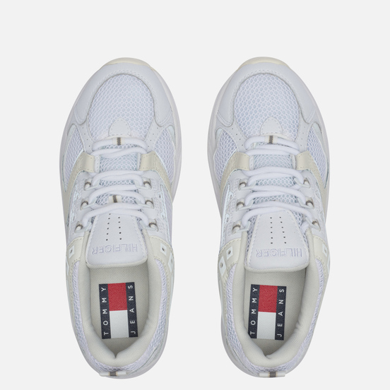 Женские кроссовки Tommy Jeans Archive Mesh Trainers White