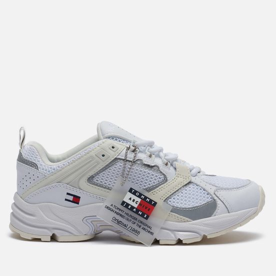 Женские кроссовки Tommy Jeans Archive Mesh Trainers White