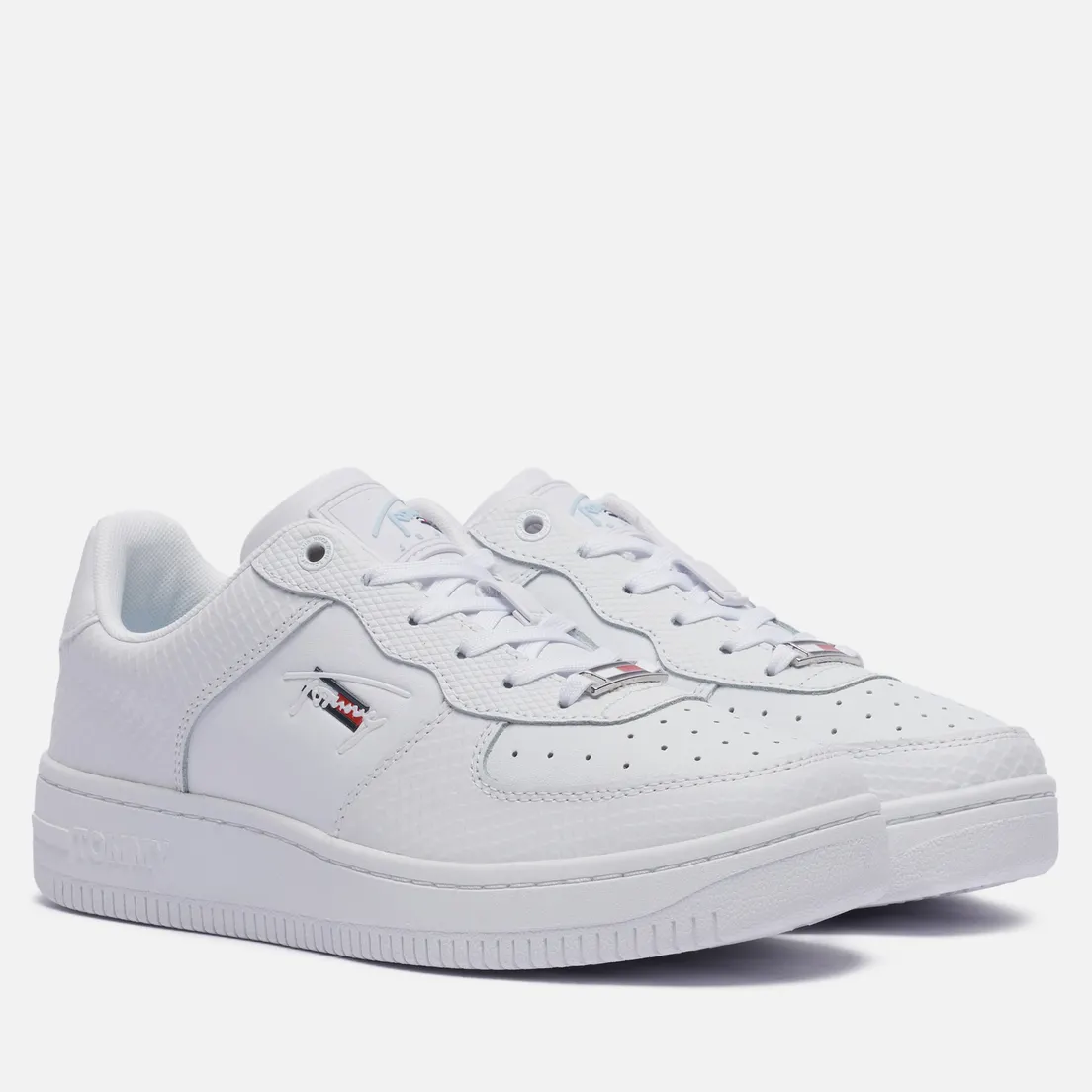 Tommy Jeans Женские кроссовки Textured Leather Basket Cupsole