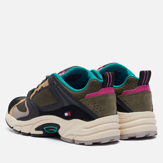 Женские кроссовки Tommy Jeans Archive Textile Mix Runner Army Green