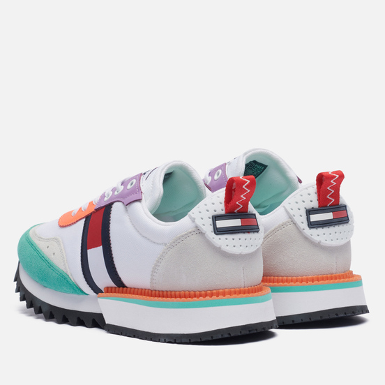 Женские кроссовки Tommy Jeans ABO Cleated White