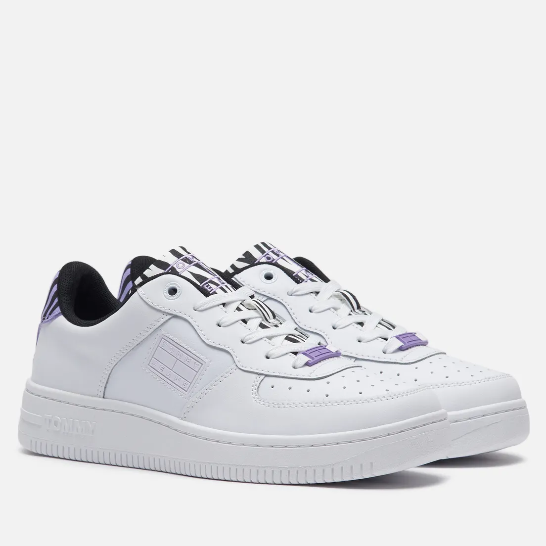 Tommy Jeans Женские кроссовки Basket Wild Animal Cupsole