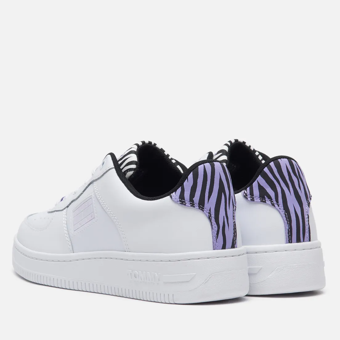 Tommy Jeans Женские кроссовки Basket Wild Animal Cupsole