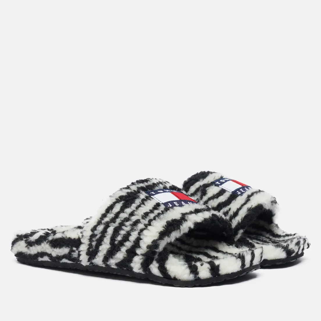 Tommy Jeans Женские сланцы Wild Animal Printed Pool Slide