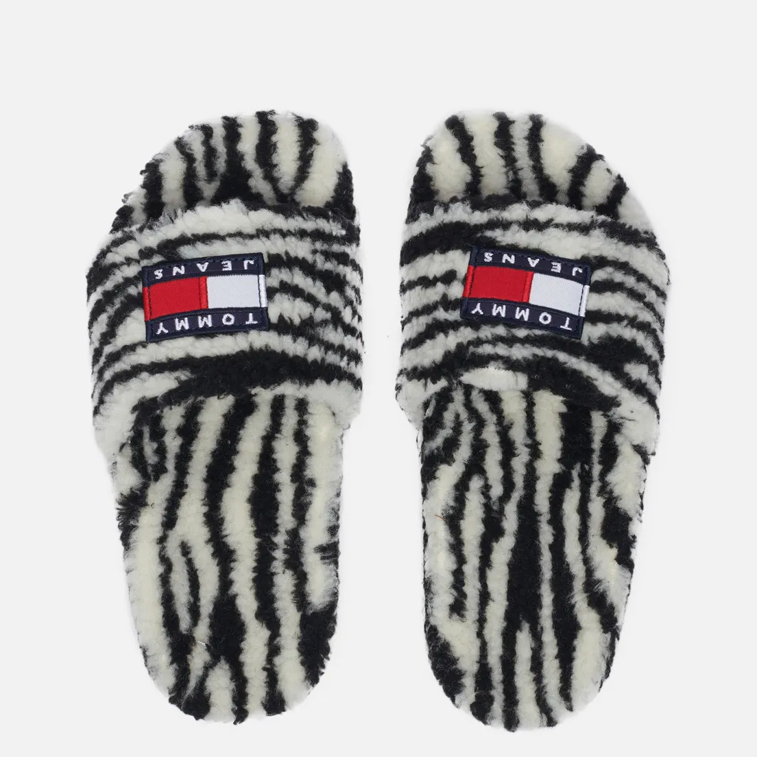 Tommy Jeans Женские сланцы Wild Animal Printed Pool Slide