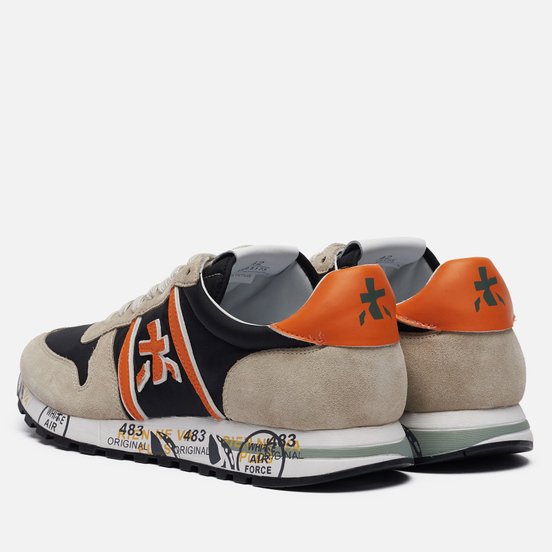 Мужские кроссовки Premiata Eric 5173 Beige/Black
