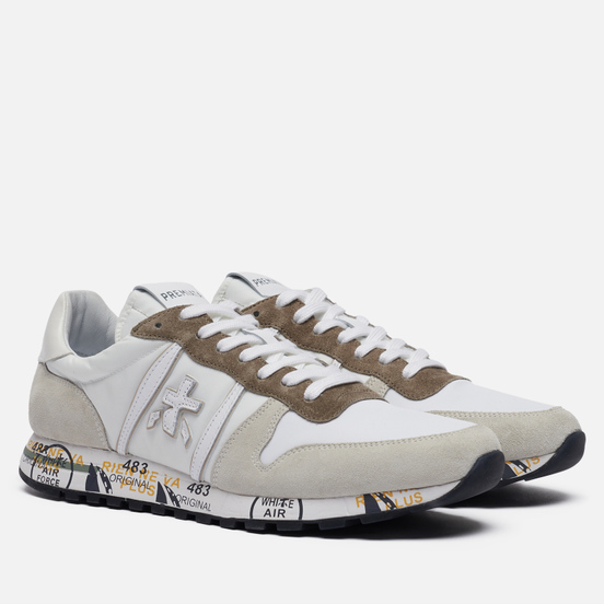 Мужские кроссовки Premiata Eric 5174 White/Grey