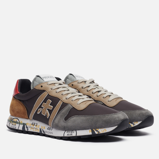Мужские кроссовки Premiata Eric 5371 Grey/Brown