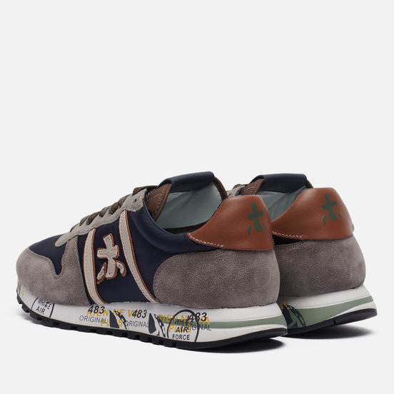 Мужские кроссовки Premiata Eric 5377 Black/Grey