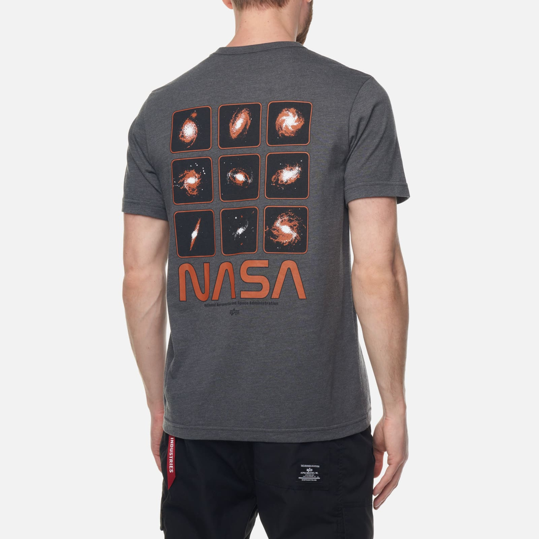 Alpha Industries Мужская футболка NASA Galaxy