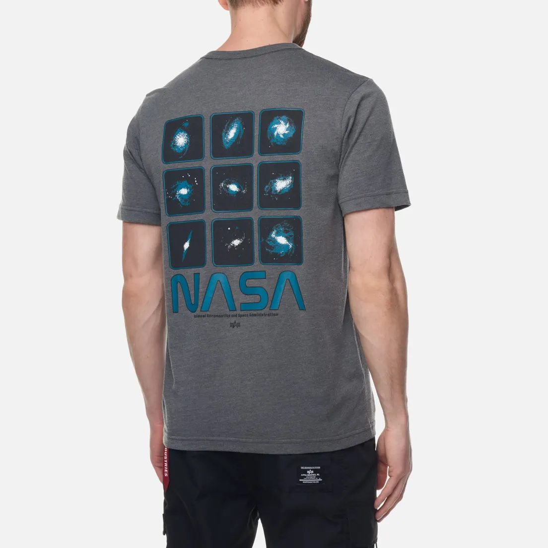 Alpha Industries Мужская футболка NASA Galaxy