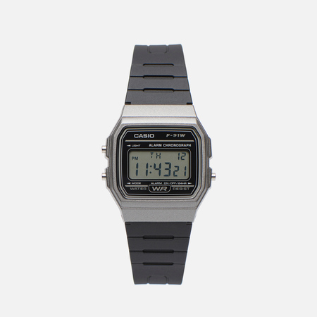  Наручные часы CASIO Collection F-91WM-1B, цвет чёрный