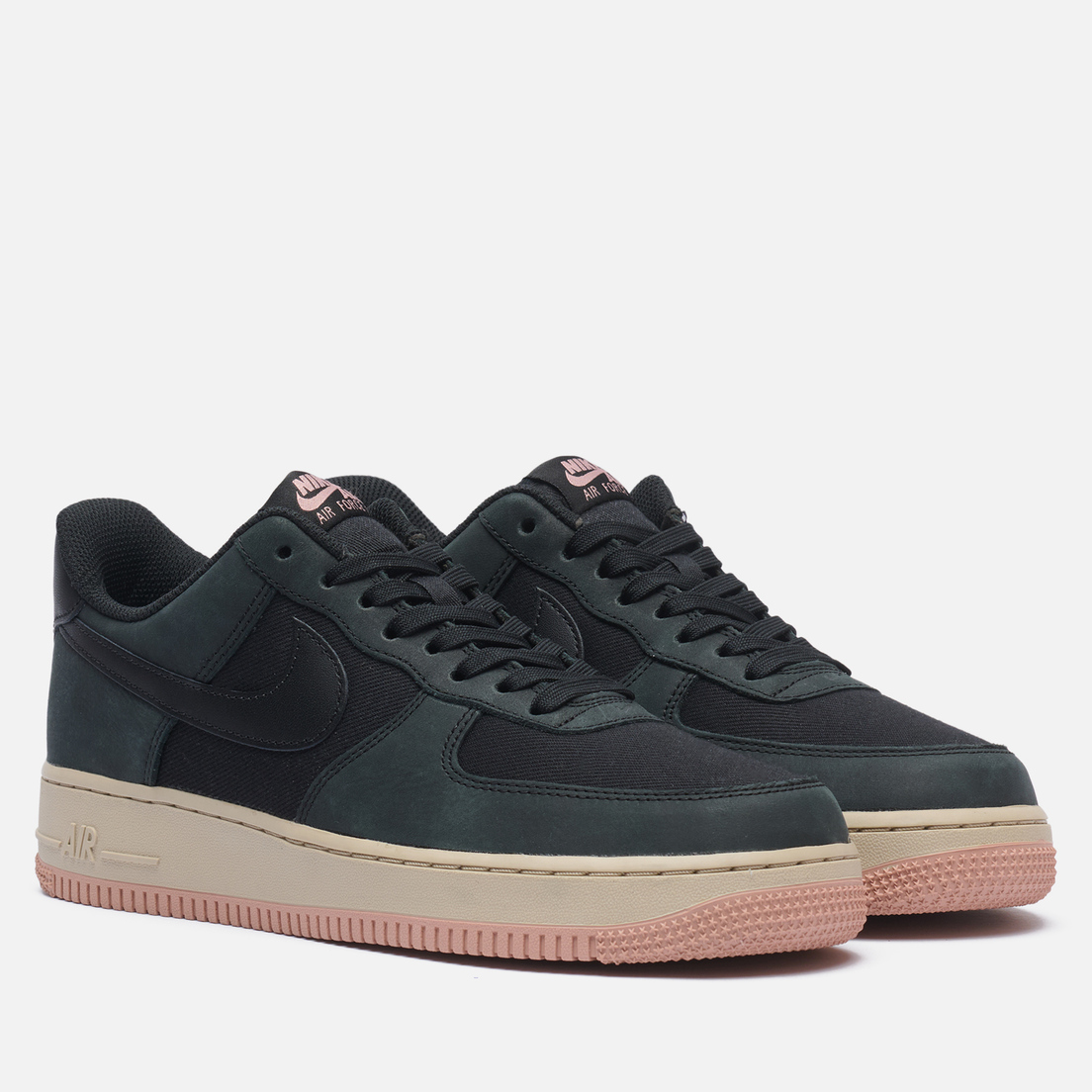 Air force 1 low black suede gum hotsell