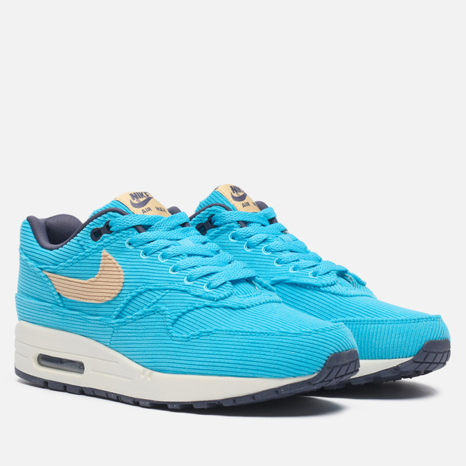Кроссовки Nike Air Max 1 Premium Corduroy, цвет голубой