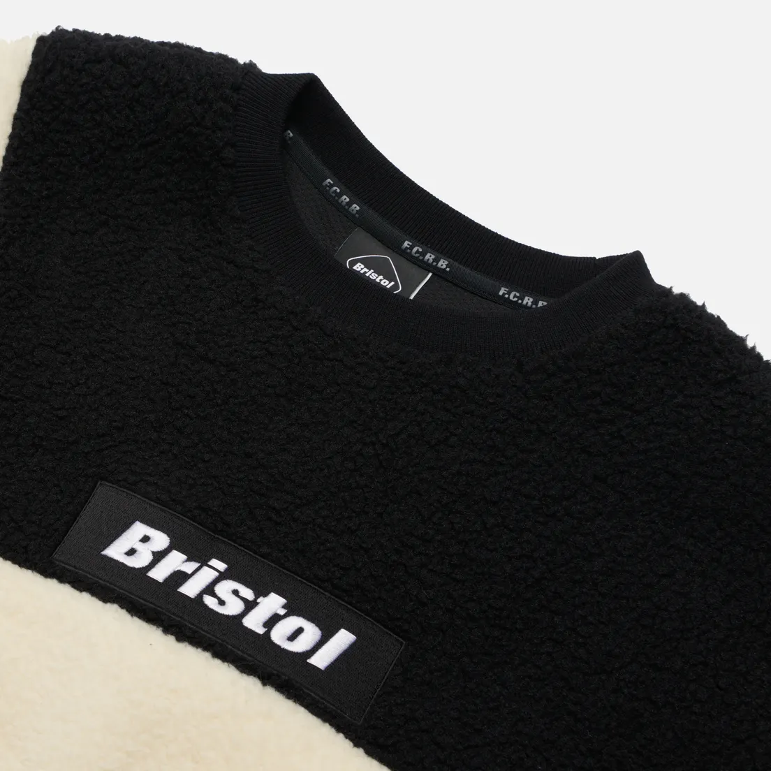 F.C. Real Bristol Мужская толстовка Boa Fleece Big Star Crew Neck