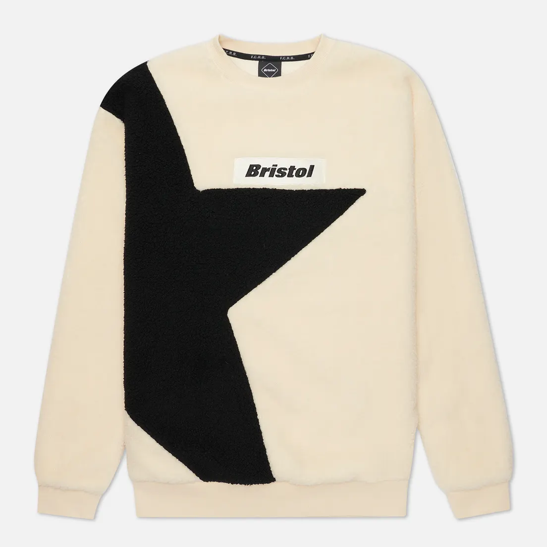 F.C. Real Bristol Мужская толстовка Boa Fleece Big Star Crew Neck