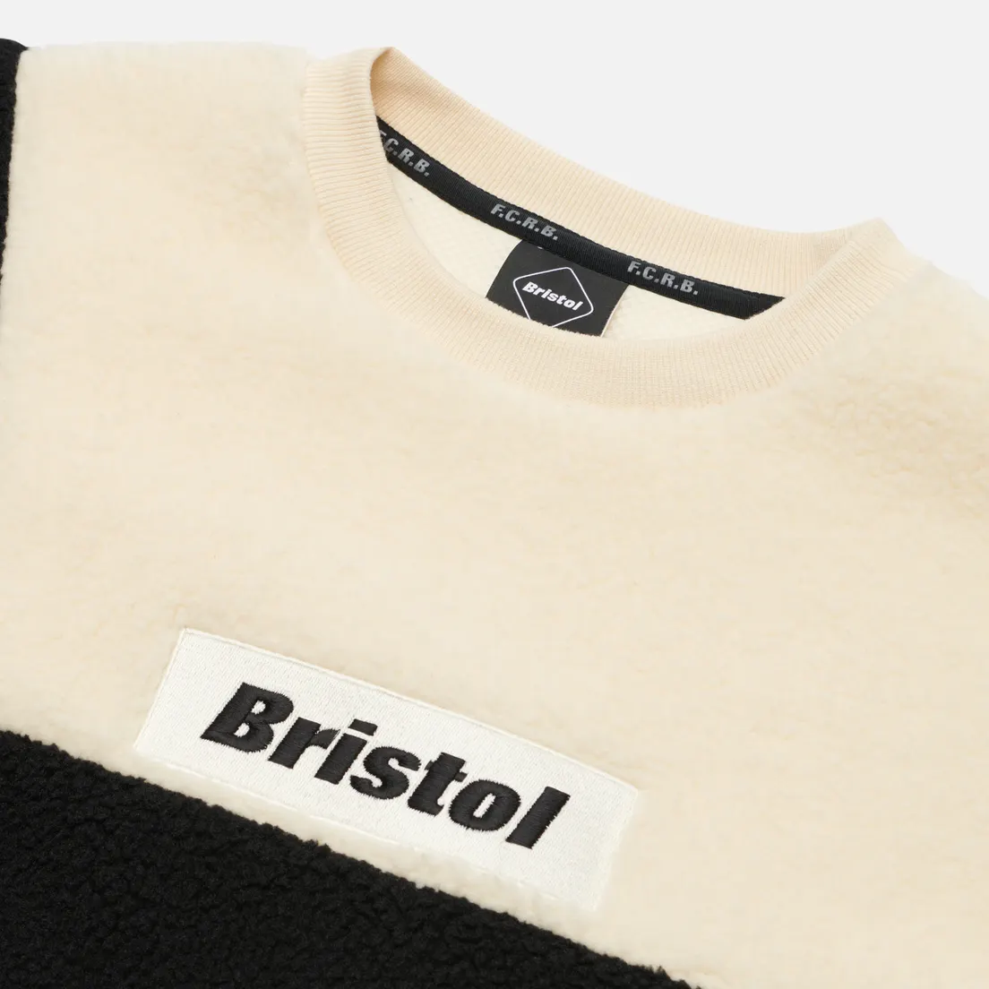 F.C. Real Bristol Мужская толстовка Boa Fleece Big Star Crew Neck