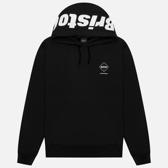 Мужская толстовка F.C. Real Bristol Logo Hoodie Black