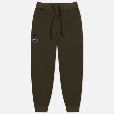 Мужские брюки F.C. Real Bristol Active Stretch Ribbed, цвет оливковый, размер M
