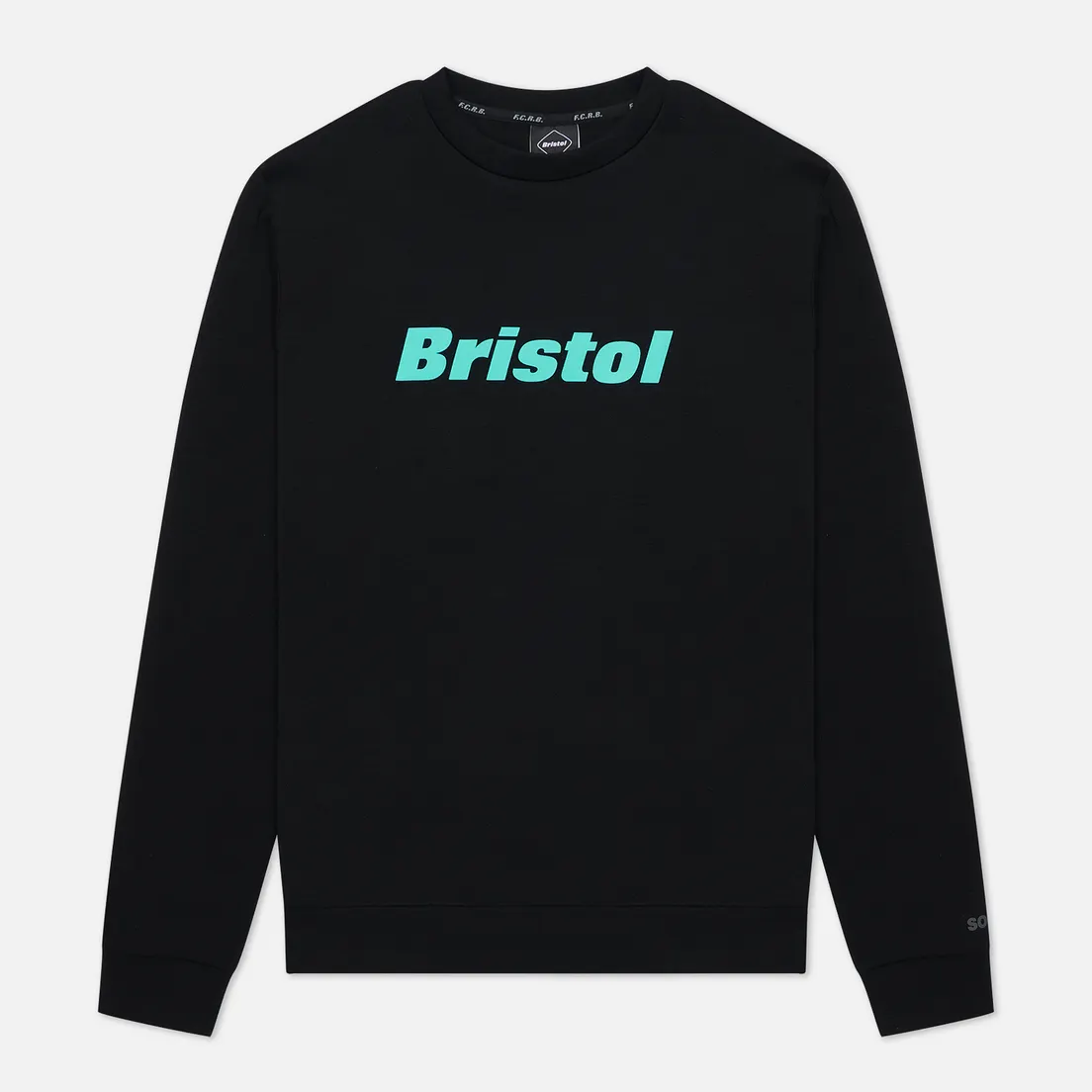 F.C. Real Bristol Мужская толстовка Authentic Logo Tech Knit Crew Neck