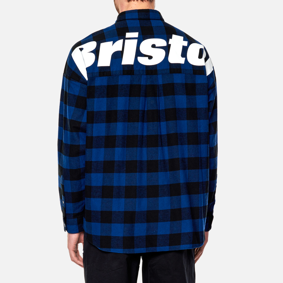 F.C. Real Bristol Мужская рубашка Big Logo Flannel Baggy