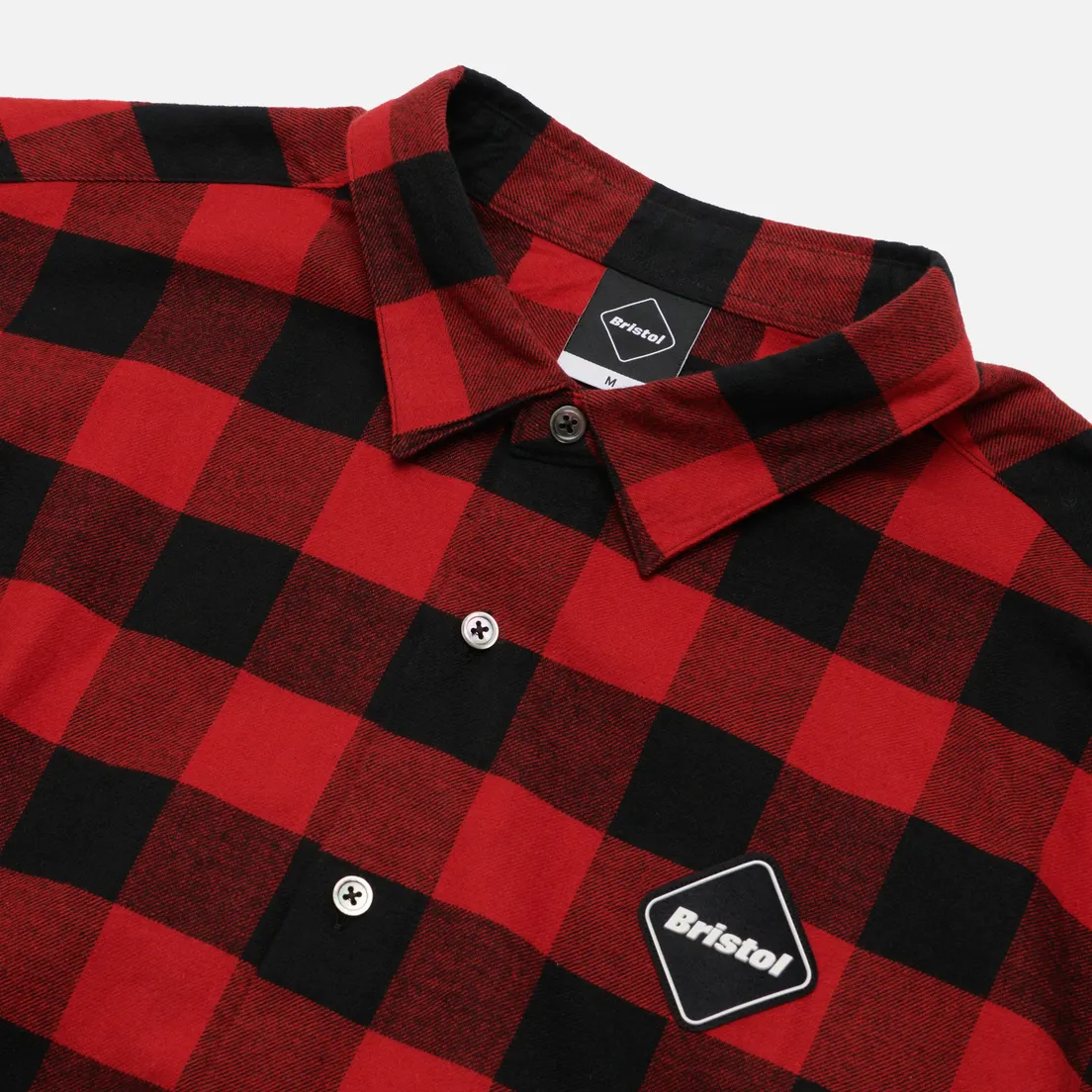 F.C. Real Bristol Мужская рубашка Big Logo Flannel Baggy