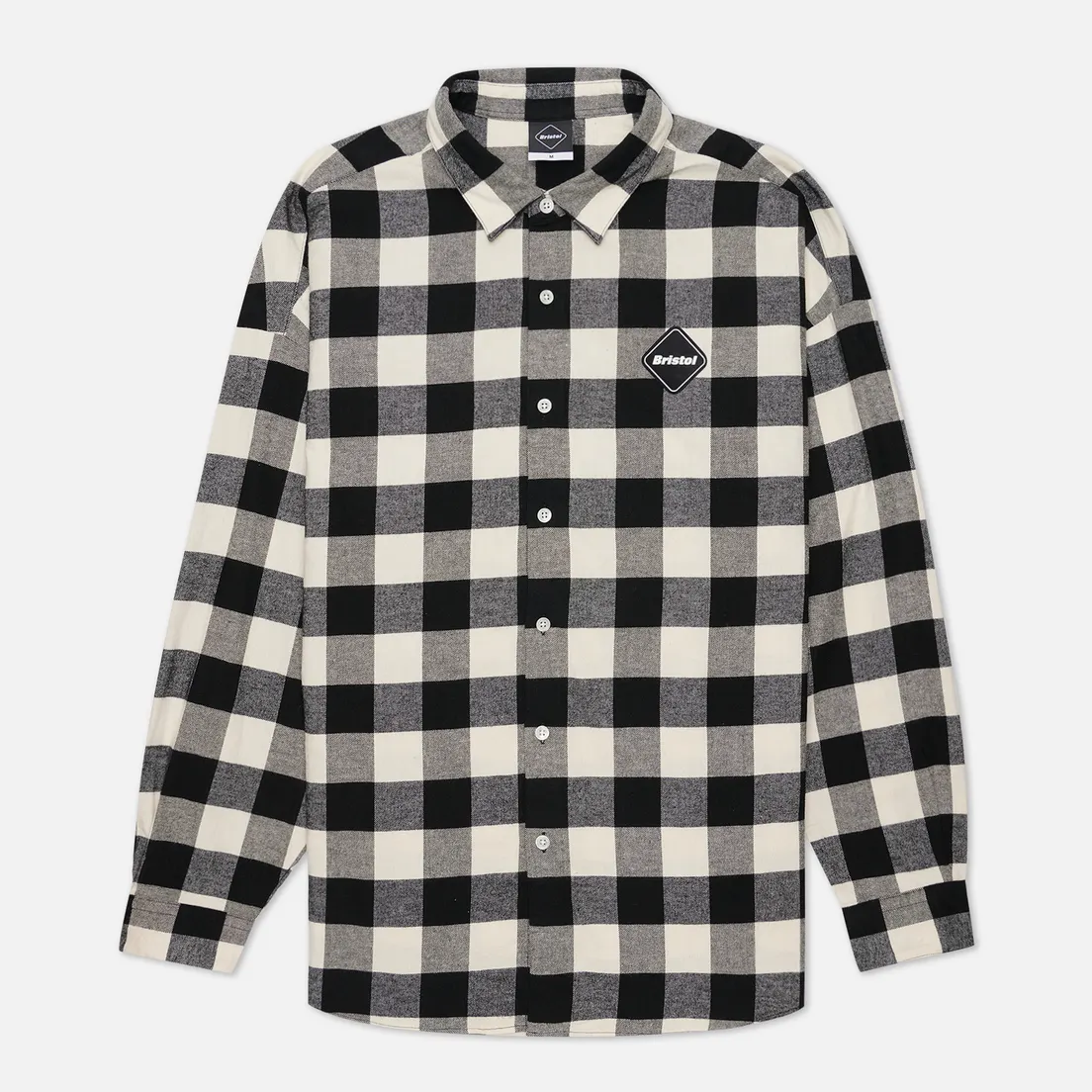 F.C. Real Bristol Мужская рубашка Big Logo Flannel Baggy