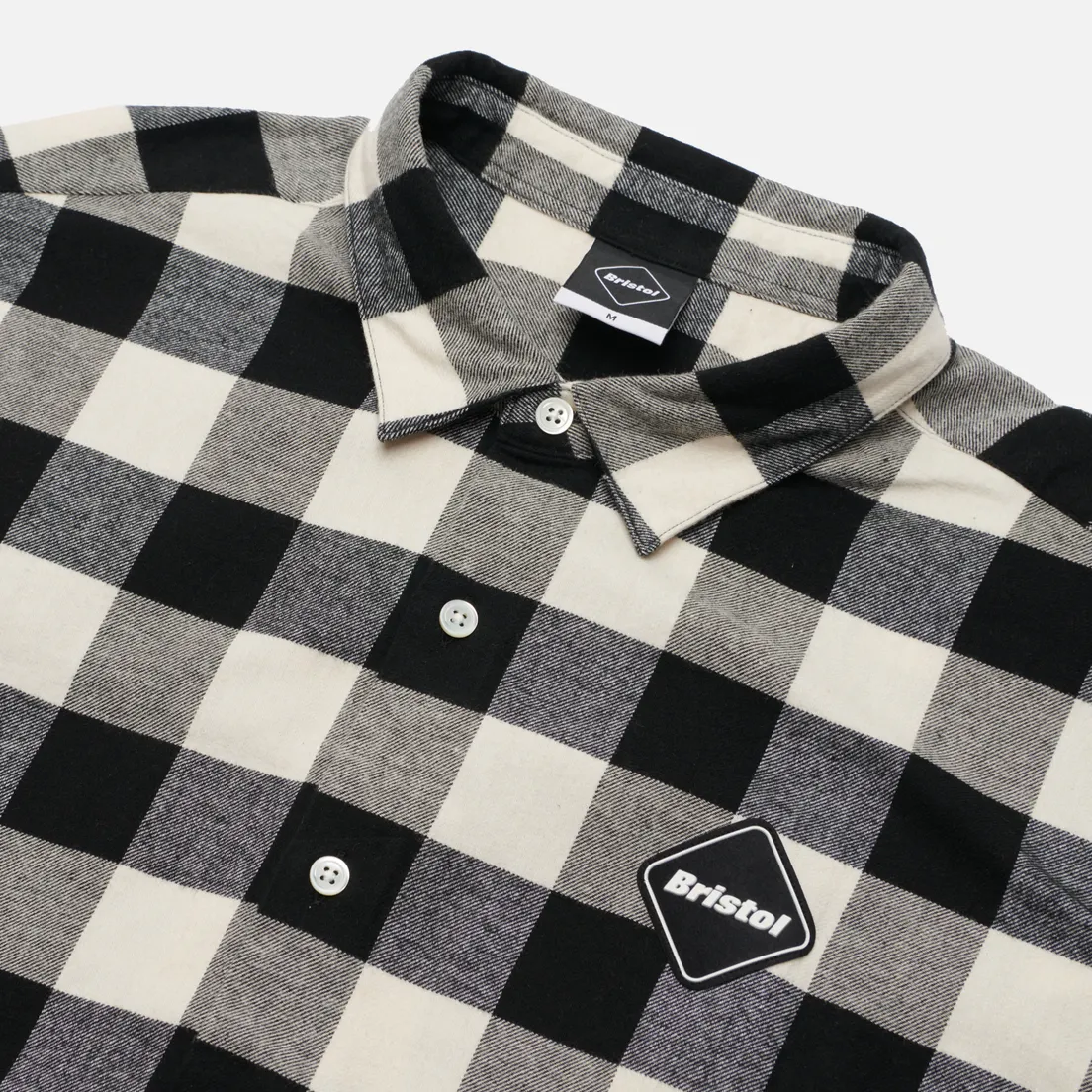 F.C. Real Bristol Мужская рубашка Big Logo Flannel Baggy