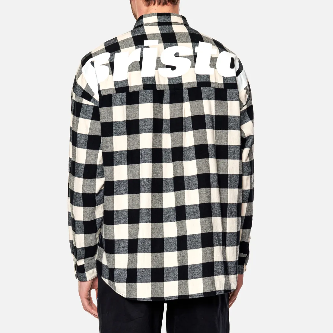 F.C. Real Bristol Мужская рубашка Big Logo Flannel Baggy