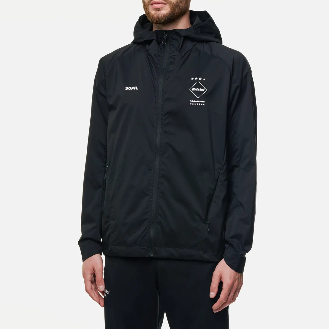 F.C. Real Bristol Мужская куртка ветровка Ultra Lightweight Utility