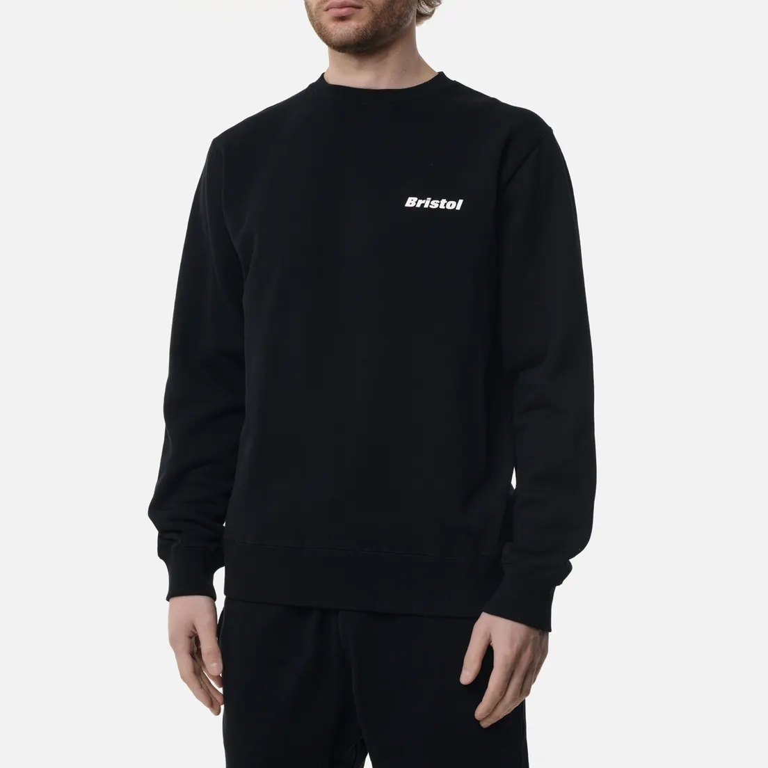 F.C. Real Bristol Мужская толстовка Small Authentic Logo Crew Neck