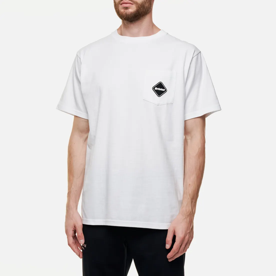 F.C. Real Bristol Мужская футболка Vertical Logo Pocket