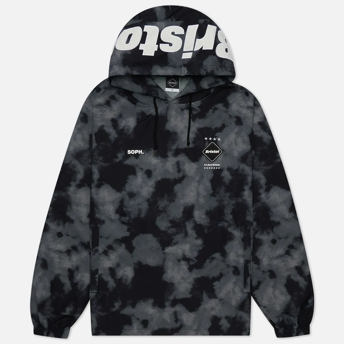 F.C. Real Bristol Мужская куртка анорак Logo Applique Pullover Hoodie