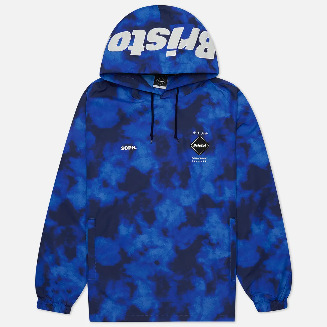F.C. Real Bristol Мужская куртка анорак Logo Applique Pullover Hoodie