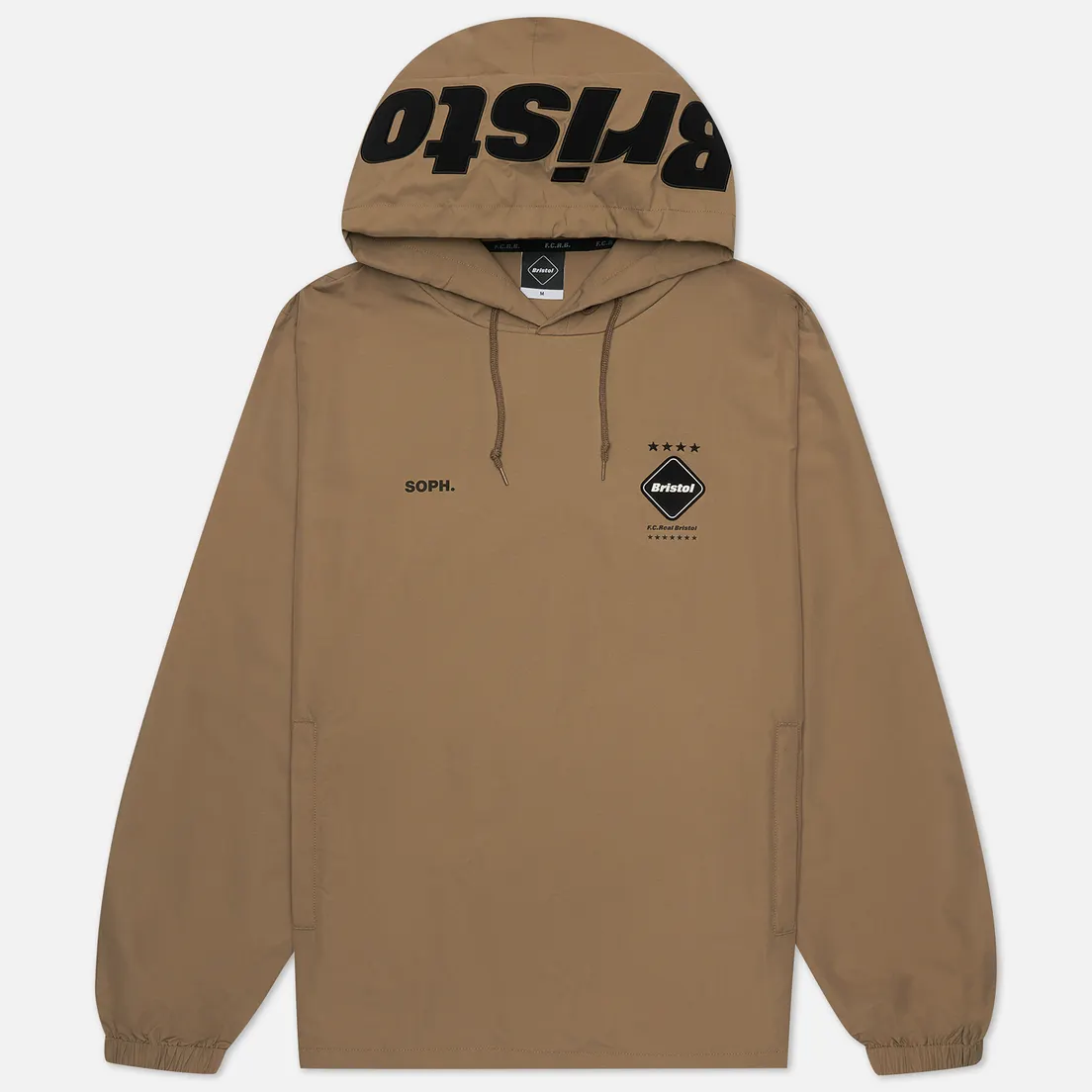 F.C. Real Bristol Мужская куртка анорак Logo Applique Pullover Hoodie