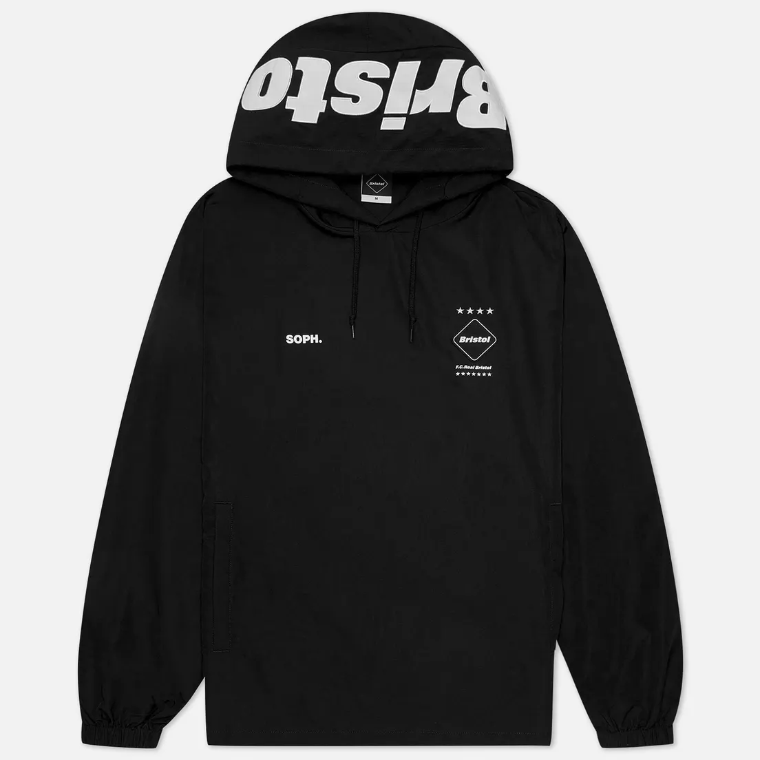 F.C. Real Bristol Мужская куртка анорак Logo Applique Pullover Hoodie