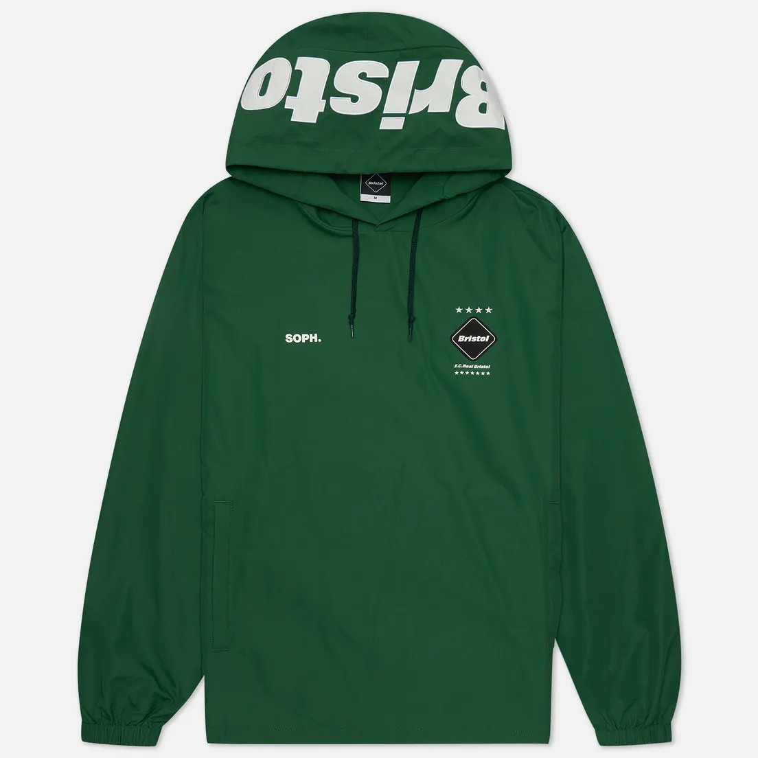 F.C. Real Bristol Мужская куртка анорак Logo Applique Pullover Hoodie