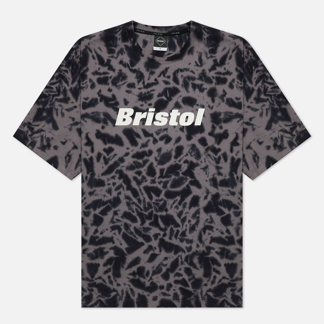 F.C. Real Bristol Мужская футболка Relax Fit Tie Dye Authnetic Logo
