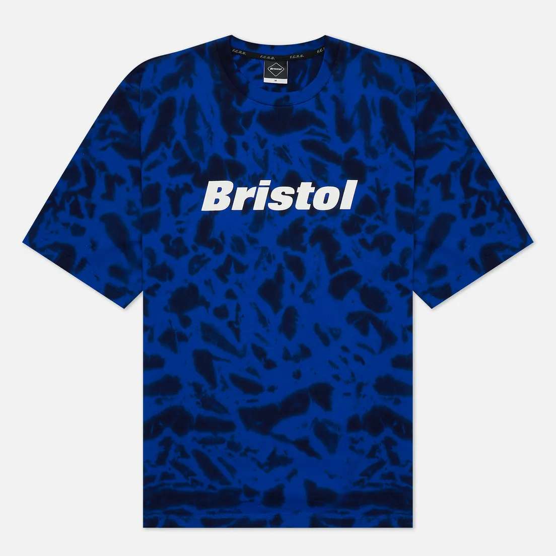 F.C. Real Bristol Мужская футболка Relax Fit Tie Dye Authnetic Logo
