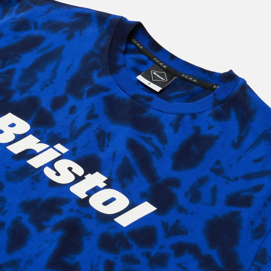 F.C. Real Bristol Мужская футболка Relax Fit Tie Dye Authnetic Logo
