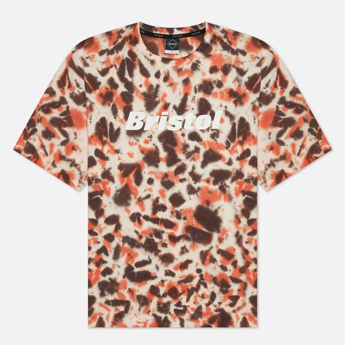 F.C. Real Bristol Мужская футболка Relax Fit Tie Dye Authnetic Logo