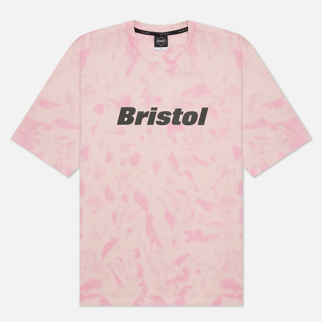 F.C. Real Bristol Мужская футболка Relax Fit Tie Dye Authnetic Logo