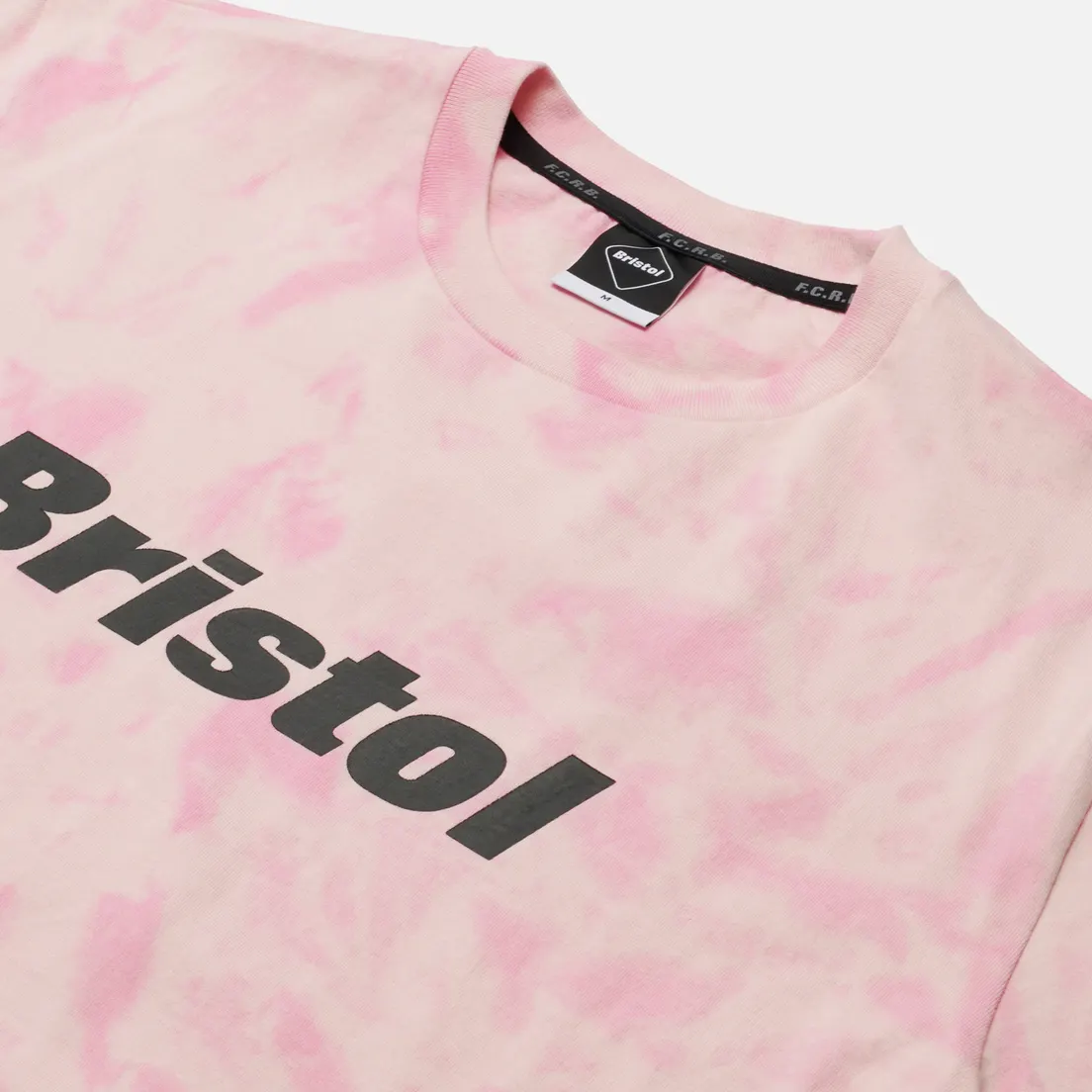 F.C. Real Bristol Мужская футболка Relax Fit Tie Dye Authnetic Logo
