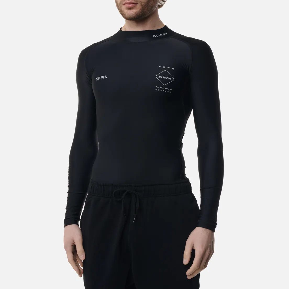 F.C. Real Bristol Мужской лонгслив Mock Neck Under Layer