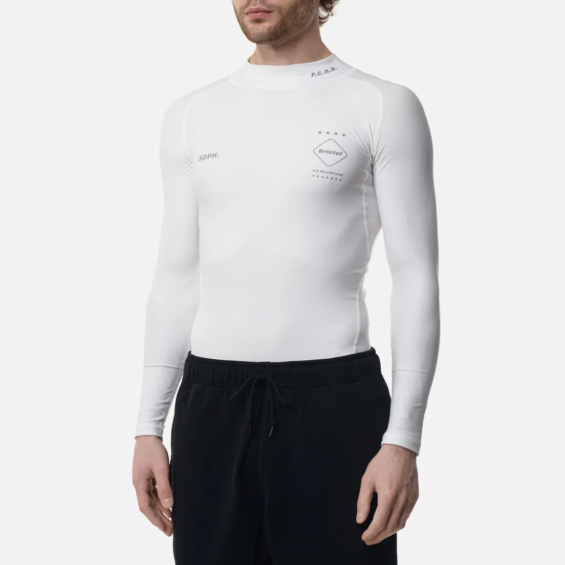 F.C. Real Bristol Мужской лонгслив Mock Neck Under Layer